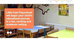 Desktop Screenshot of littlefeet.ie